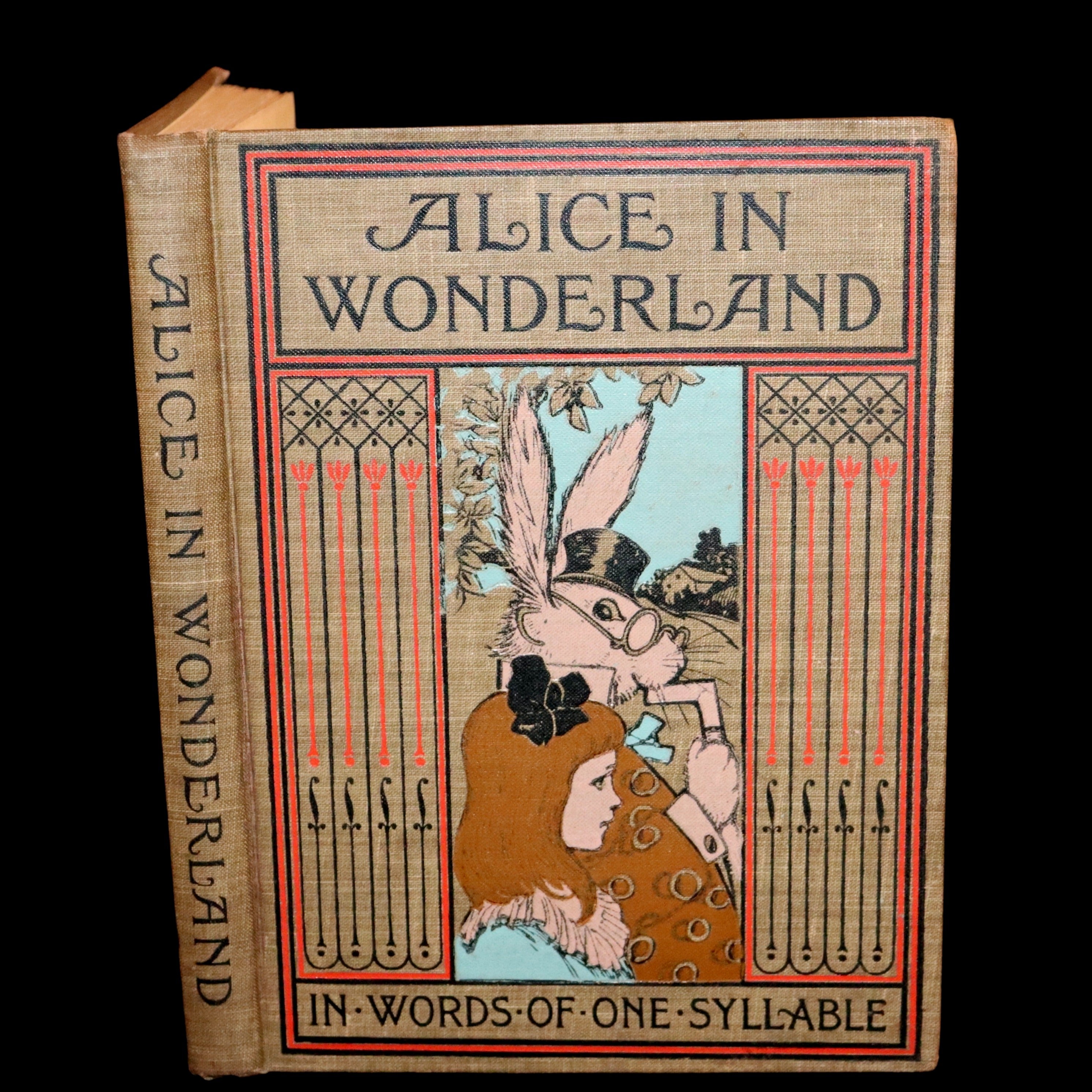 1905 Rare First Edition in Words of One Syllable - Alice's
