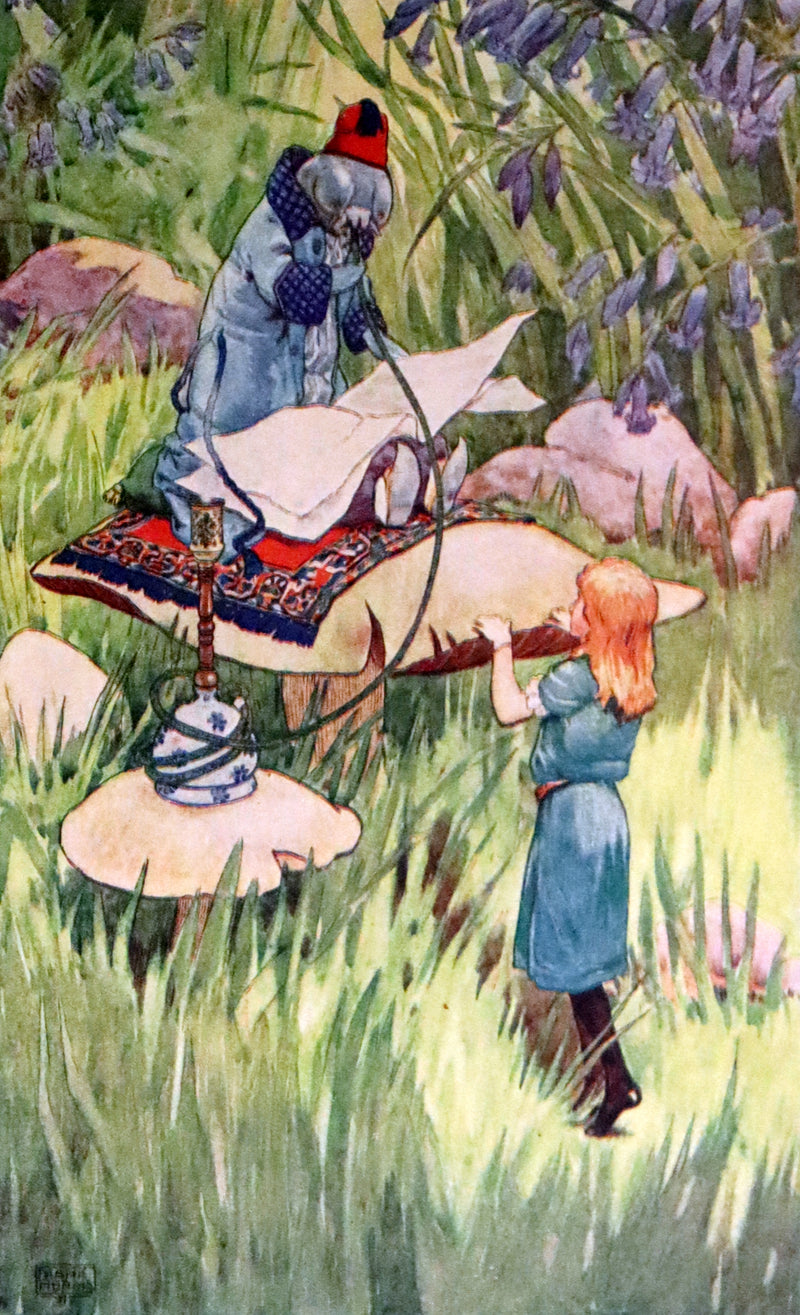 1920 Scarce Edition - Alice's Adventures in Wonderland Illustrated in color by Frank Adams.
