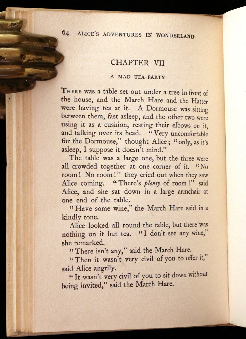 1920 Scarce Edition - Alice's Adventures in Wonderland Illustrated in color by Frank Adams.