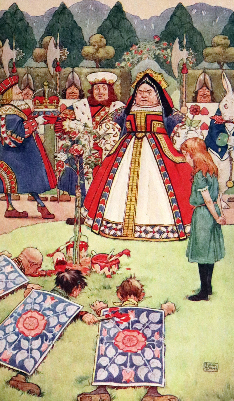 1920 Scarce Edition - Alice's Adventures in Wonderland Illustrated in color by Frank Adams.