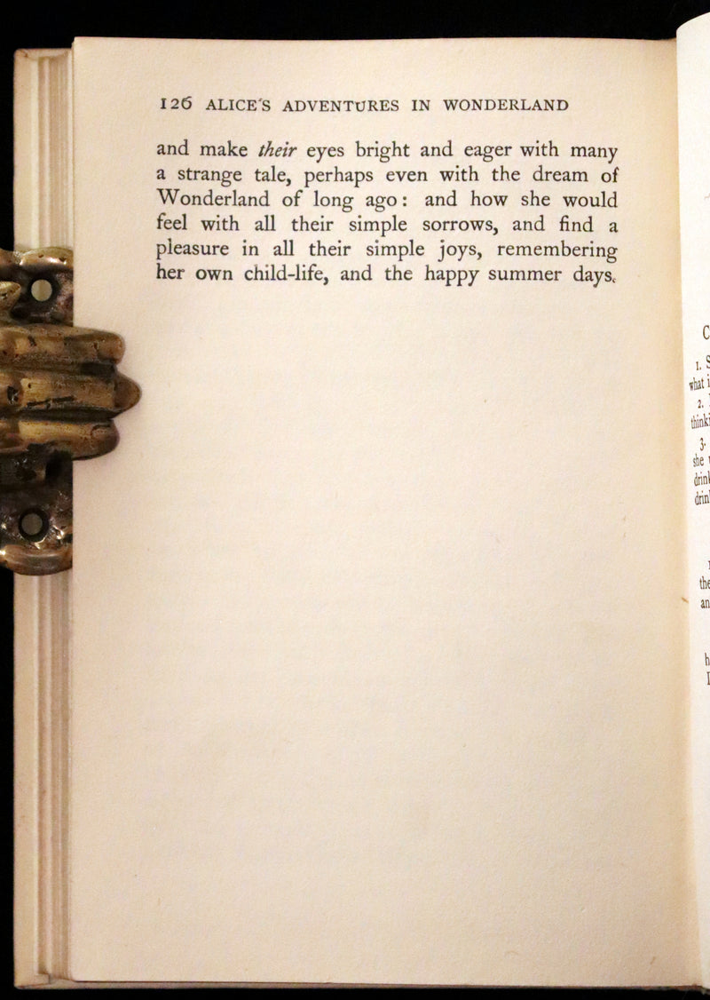1920 Scarce Edition - Alice's Adventures in Wonderland Illustrated in color by Frank Adams.