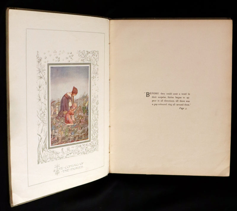 1920 Scarce First Edition - The Story of DULCIBELLA and the Fairies illustrated by Hilda T. Miller.