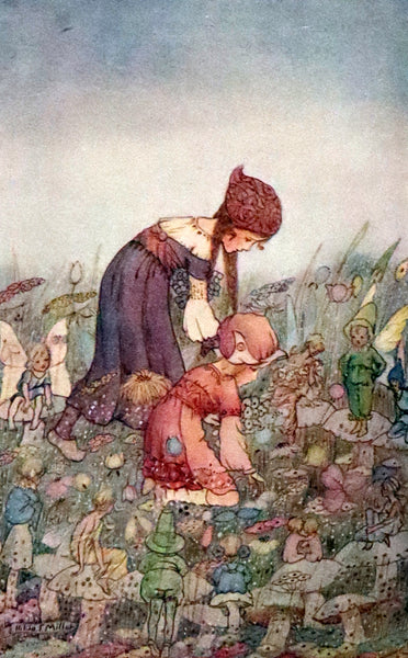 1920 Scarce First Edition - The Story of DULCIBELLA and the Fairies illustrated by Hilda T. Miller.