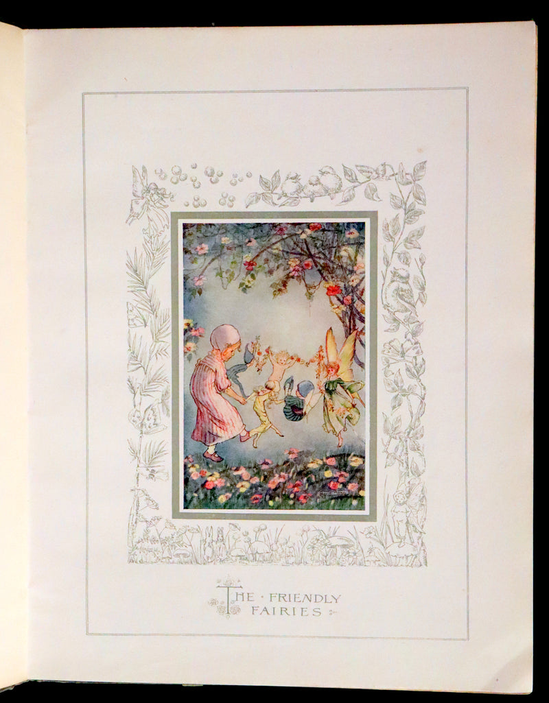 1920 Scarce First Edition - The Story of DULCIBELLA and the Fairies illustrated by Hilda T. Miller.