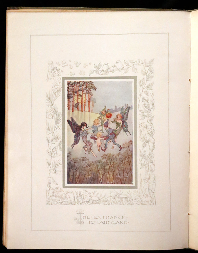 1920 Scarce First Edition - The Story of DULCIBELLA and the Fairies illustrated by Hilda T. Miller.