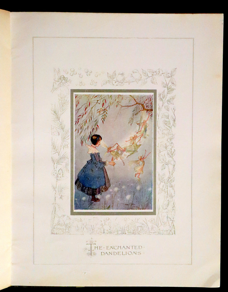 1920 Scarce First Edition - The Story of DULCIBELLA and the Fairies illustrated by Hilda T. Miller.