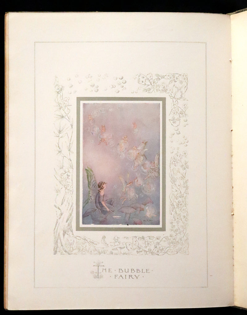 1920 Scarce First Edition - The Story of DULCIBELLA and the Fairies illustrated by Hilda T. Miller.