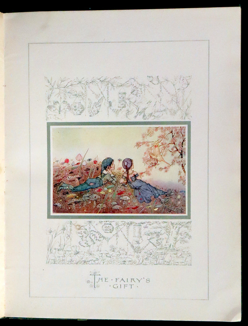 1920 Scarce First Edition - The Story of DULCIBELLA and the Fairies illustrated by Hilda T. Miller.
