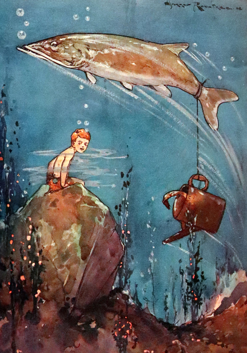 1909 Rare First Edition - The Forest Foundling by Sam Hield Hamer illustrated by Harry Rountree.