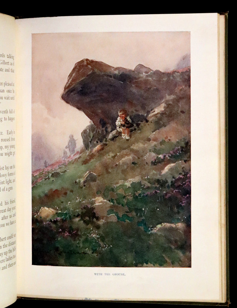1909 Rare First Edition - The Forest Foundling by Sam Hield Hamer illustrated by Harry Rountree.