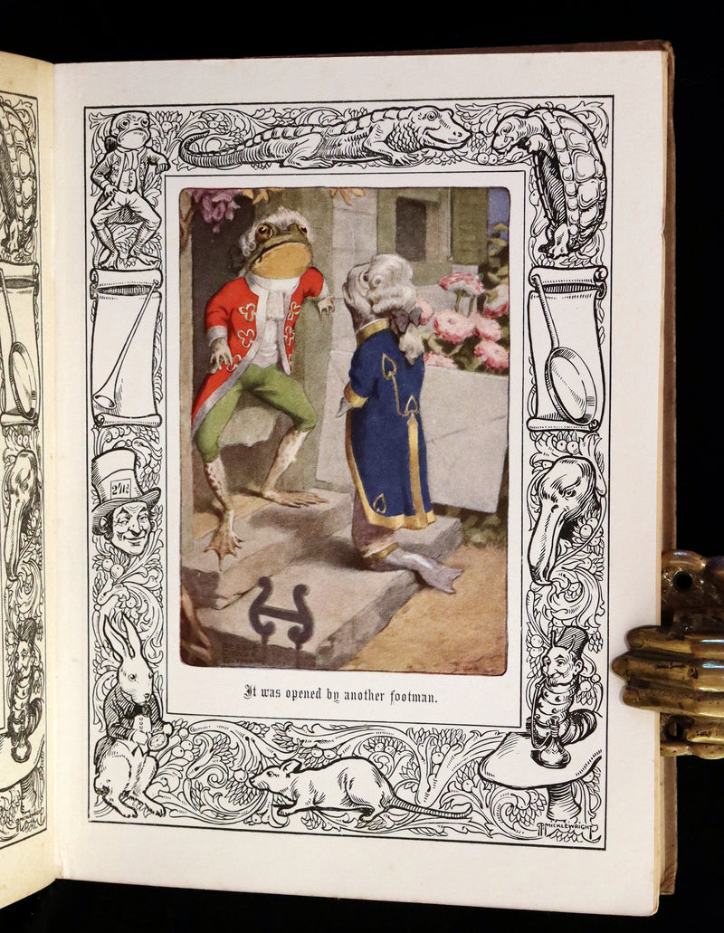 1930 Rare Book - Alice's Adventures in Wonderland Illustrated by Bessie Pease Gutmann.