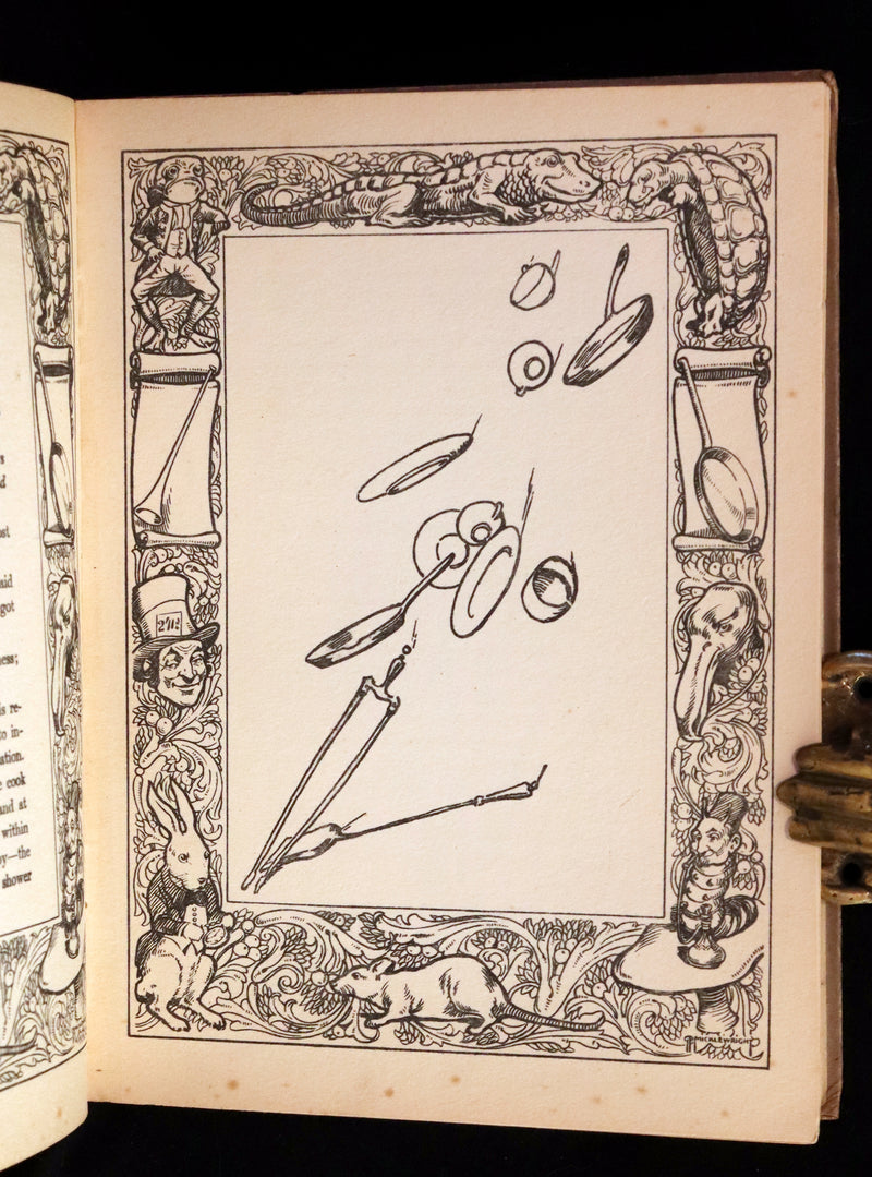 1930 Rare Book - Alice's Adventures in Wonderland Illustrated by Bessie Pease Gutmann.