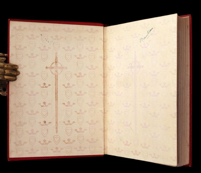 1911 Rare Edition Illustrated by Pre-Raphaelite Eleanor Fortescue Brickdale - Idylls of the  King Arthur.