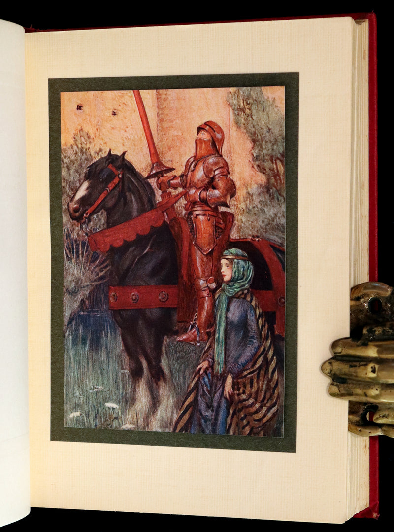 1911 Rare Edition Illustrated by Pre-Raphaelite Eleanor Fortescue Brickdale - Idylls of the  King Arthur.