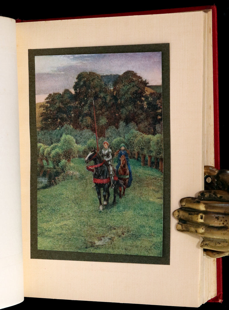 1911 Rare Edition Illustrated by Pre-Raphaelite Eleanor Fortescue Brickdale - Idylls of the  King Arthur.