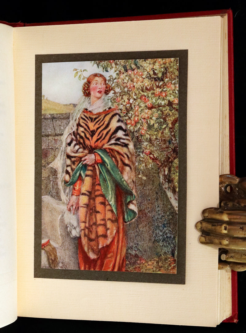 1911 Rare Edition Illustrated by Pre-Raphaelite Eleanor Fortescue Brickdale - Idylls of the  King Arthur.
