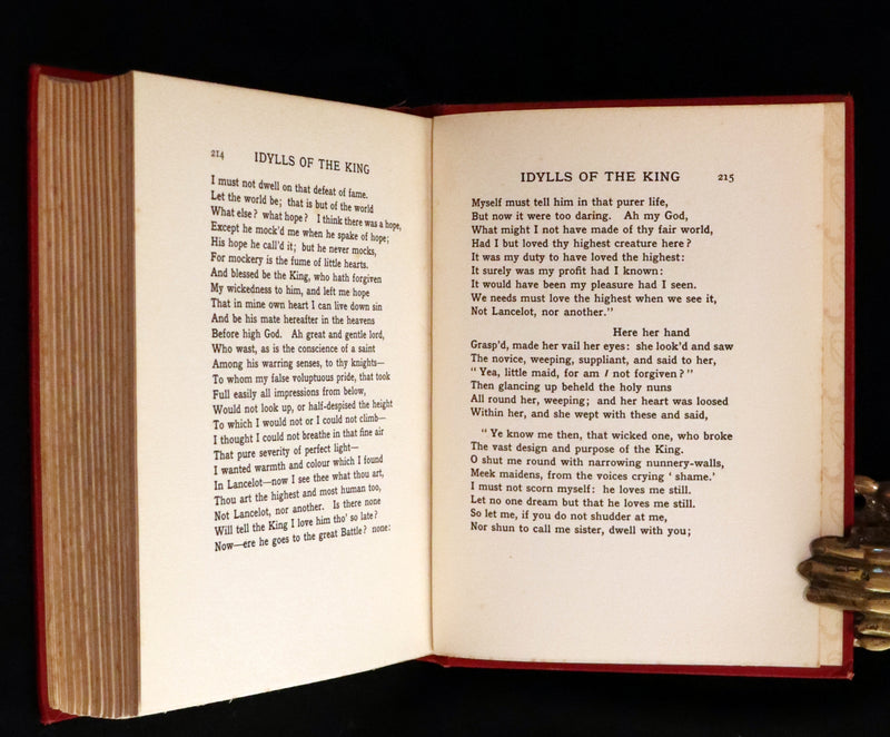 1911 Rare Edition Illustrated by Pre-Raphaelite Eleanor Fortescue Brickdale - Idylls of the  King Arthur.