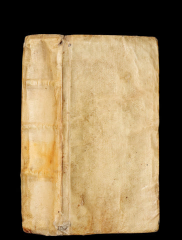 1667 Scarce Latin vellum Book - The Four Books of the Institutions of Emperor Justinian - Imperatoris justiniani institutionum libri IV.