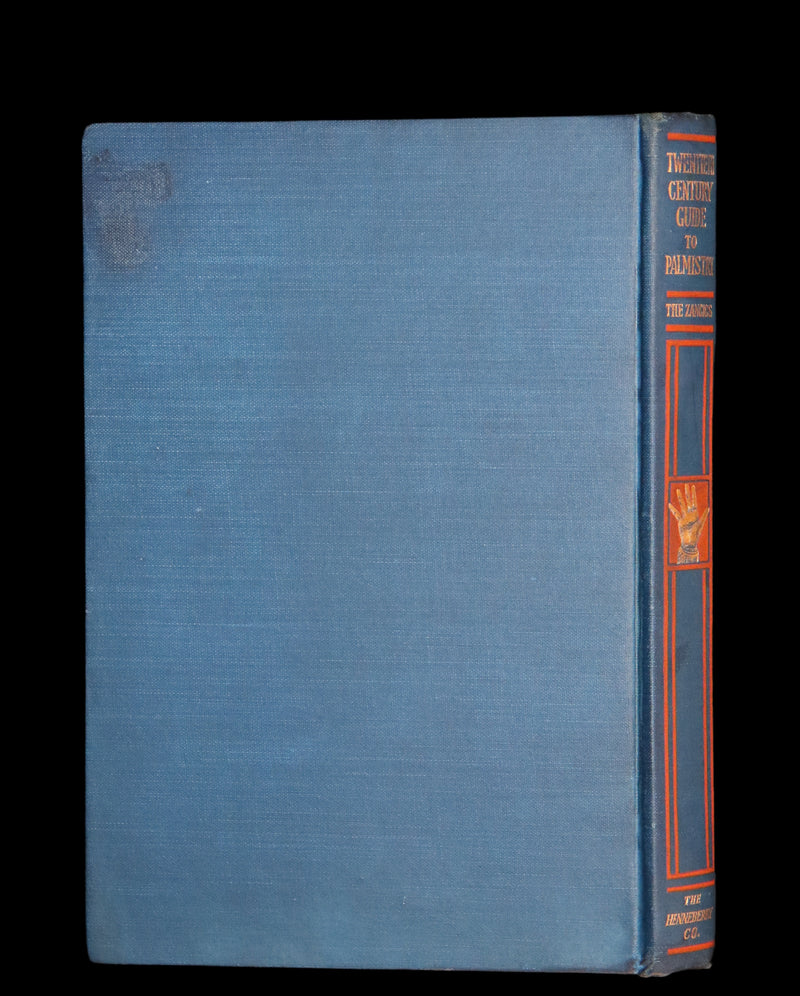 1900 Scarce PALMISTRY Book - Twentieth Century Guide to Palmistry by The Zancigs.
