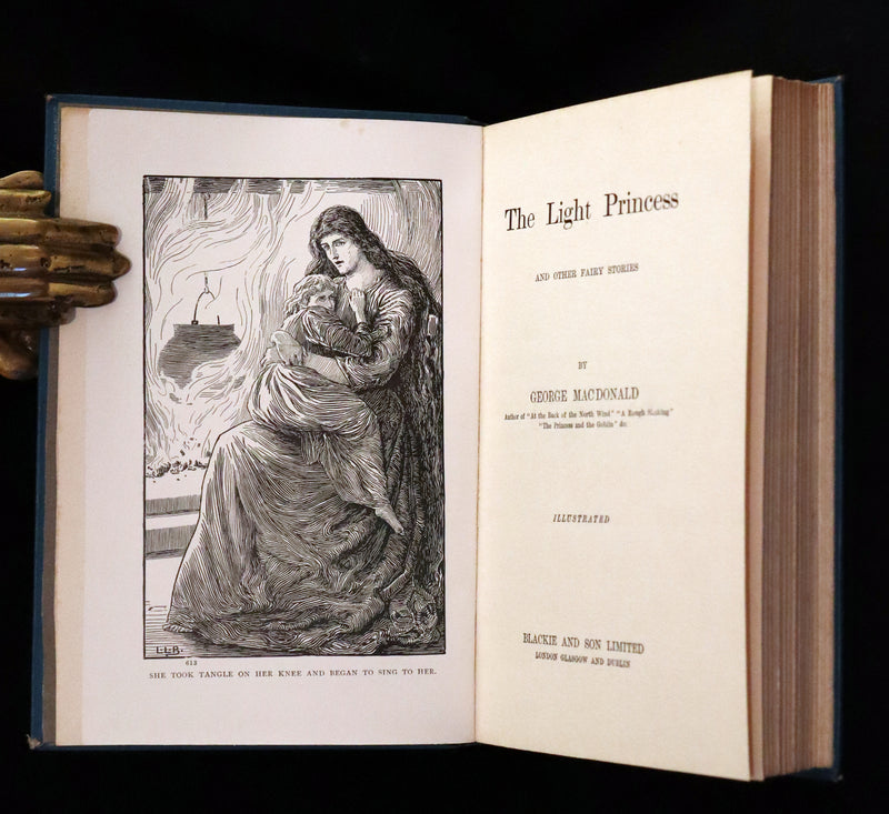 1890 Scarce Book - THE LIGHT PRINCESS and Other Fairy Stories by George Macdonald.