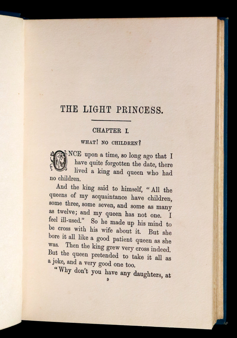 1890 Scarce Book - THE LIGHT PRINCESS and Other Fairy Stories by George Macdonald.