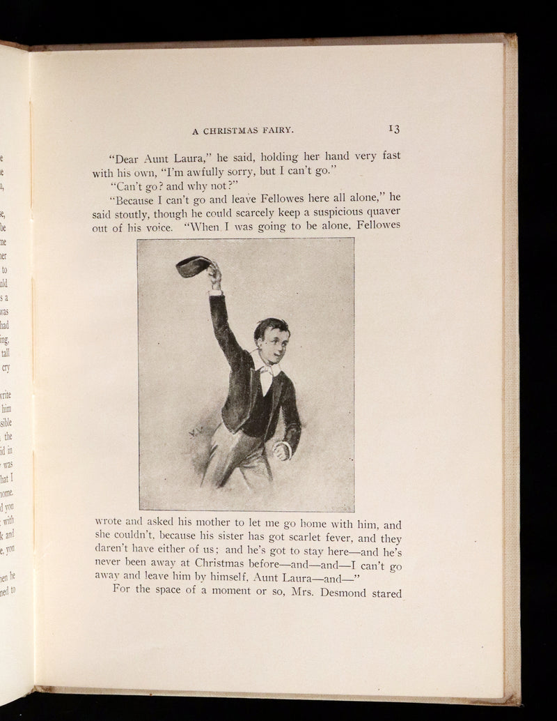 1900 Rare First Edition with Dust Jacket - A Christmas Fairy & Other Stories by John Strange Winter.