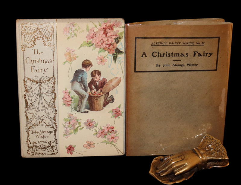 1900 Rare First Edition with Dust Jacket - A Christmas Fairy & Other Stories by John Strange Winter.