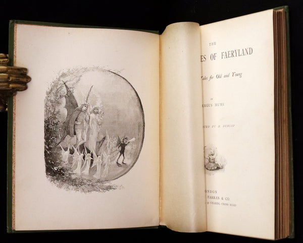 1892 Scarce First Edition - The Chronicles of Faeryland by Fergus Hume illustrated by M. Dunlop.