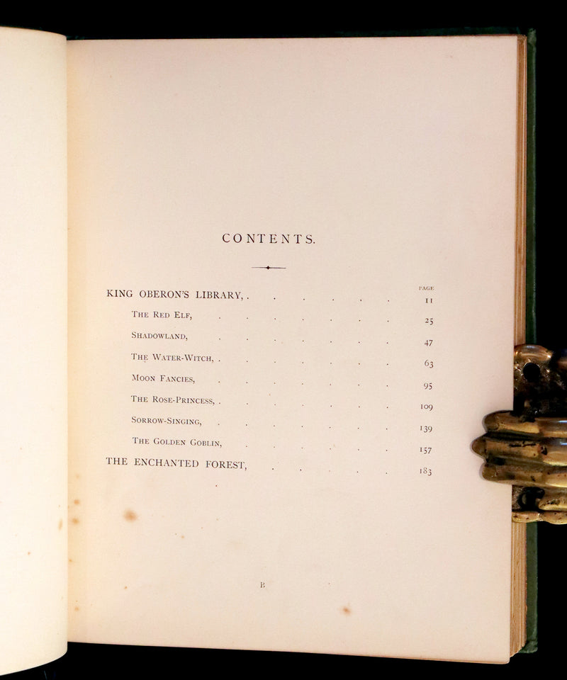 1892 Scarce First Edition - The Chronicles of Faeryland by Fergus Hume illustrated by M. Dunlop.