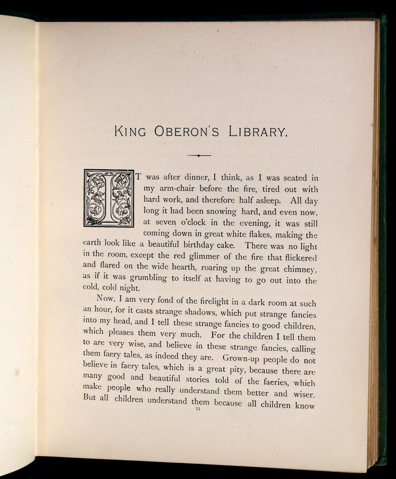 1892 Scarce First Edition - The Chronicles of Faeryland by Fergus Hume illustrated by M. Dunlop.