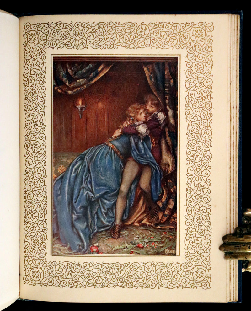 1911 First Edition Illustrated by Pre-Raphaelite Eleanor Fortescue Brickdale - Legend of King Arthur - Idylls of the King.