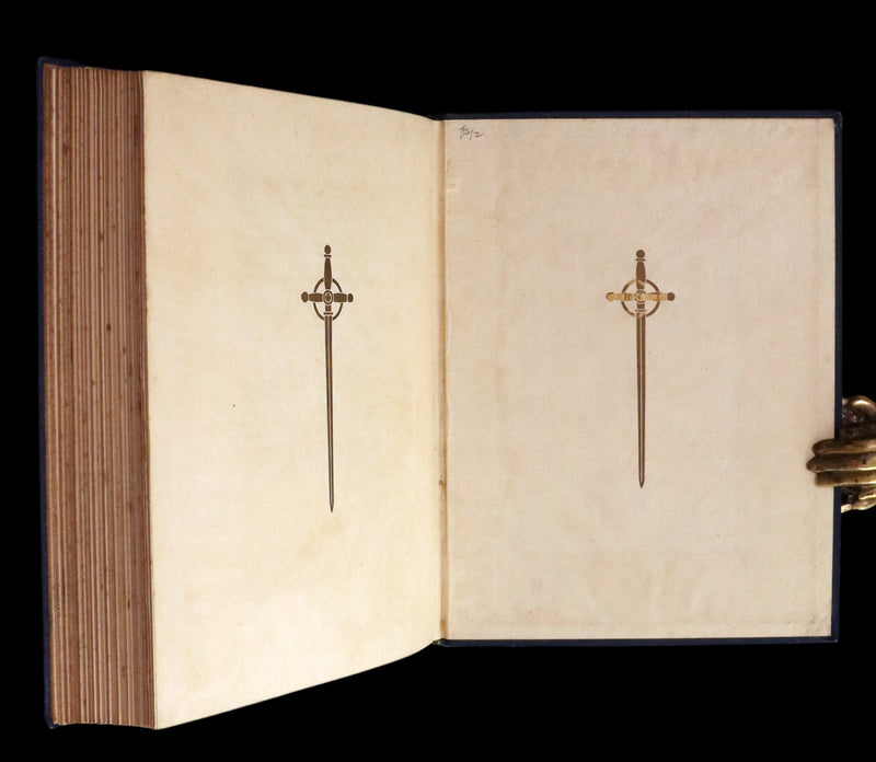 1911 First Edition Illustrated by Pre-Raphaelite Eleanor Fortescue Brickdale - Legend of King Arthur - Idylls of the King.