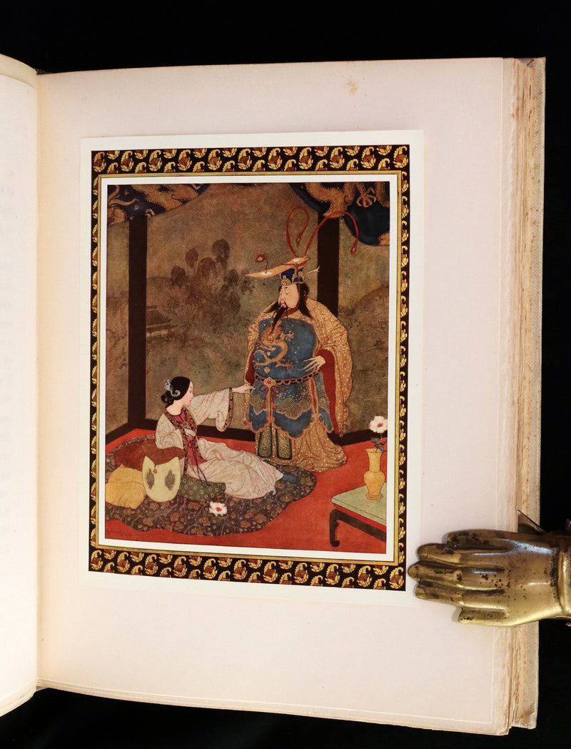 1913 Rare Limited SIGNED First Edition - Princess Badoura. A Tale from the Arabian Nights by Laurence Housman. Illustrated by Edmund Dulac.