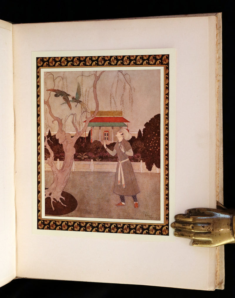 1913 Rare Limited SIGNED First Edition - Princess Badoura. A Tale from the Arabian Nights by Laurence Housman. Illustrated by Edmund Dulac.
