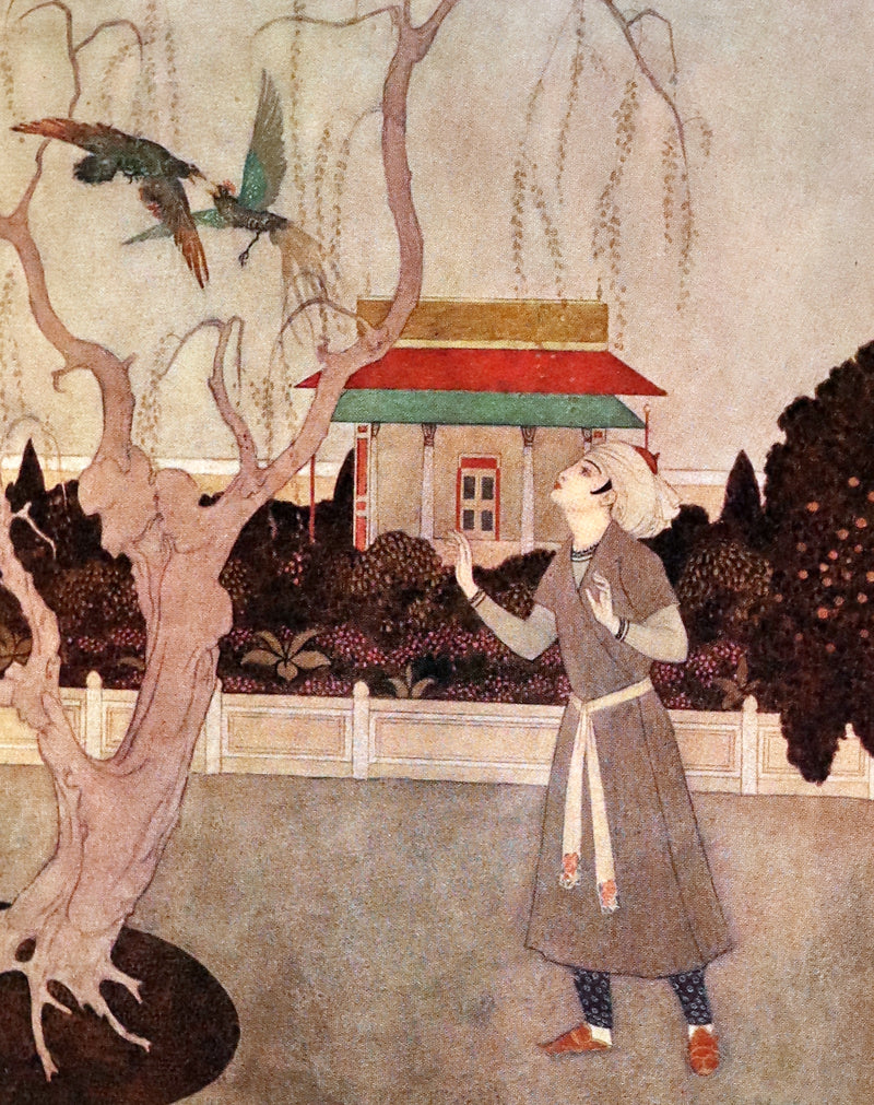 1913 Rare Limited SIGNED First Edition - Princess Badoura. A Tale from the Arabian Nights by Laurence Housman. Illustrated by Edmund Dulac.