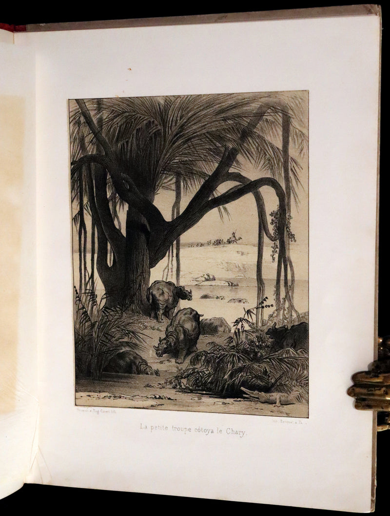 1870 Rare French Ballooning Book - Aventures de Paul enlevé par un ballon - Adventures of Paul Abducted by a Balloon.