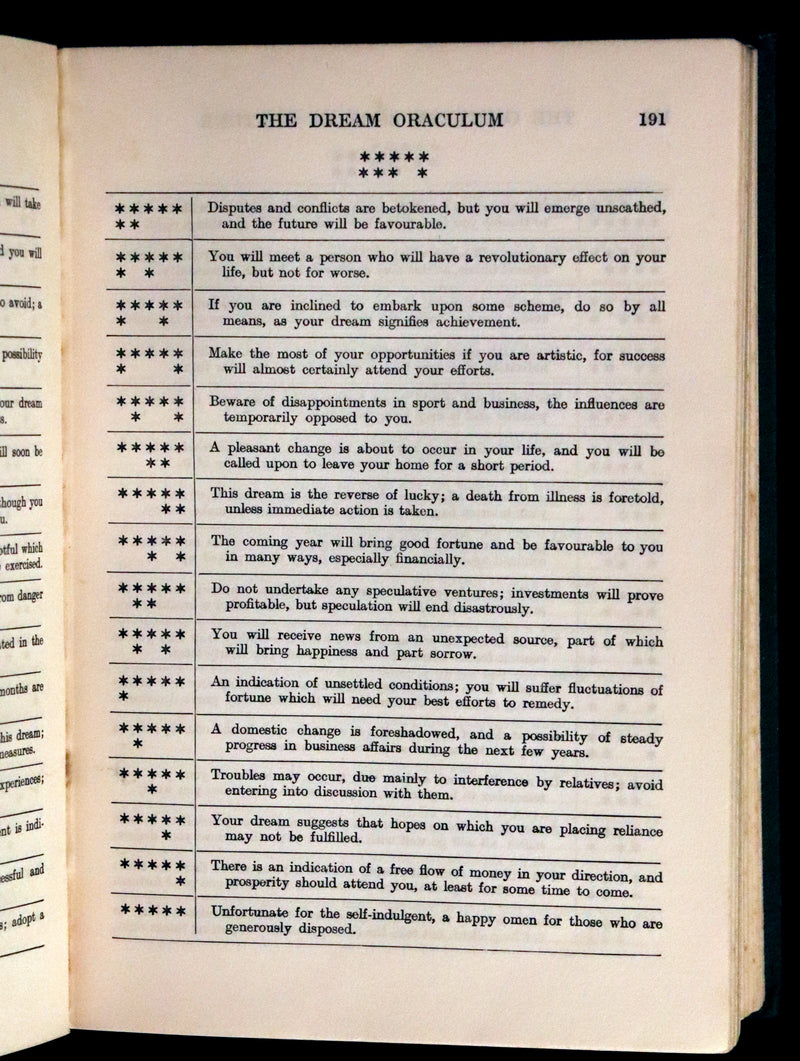 1935 Rare Book - The Complete Book of Fortune A Comprehensive Survey Of The Occult Sciences & Other Methods Of Divination.