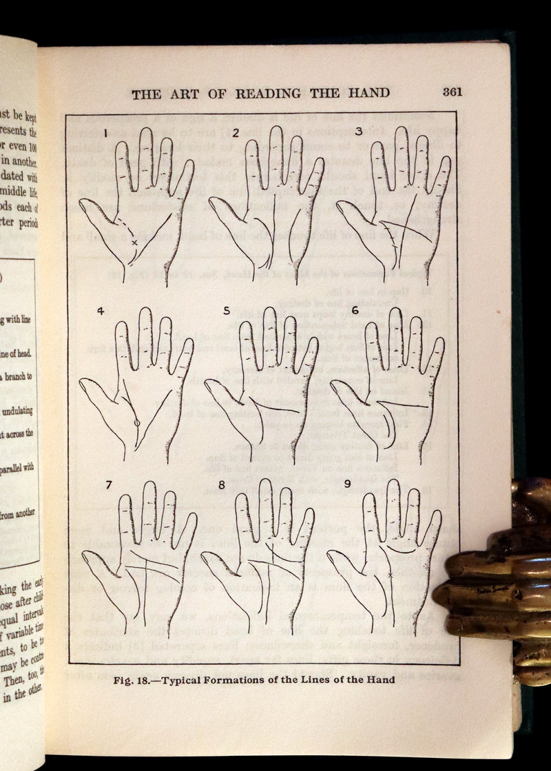 1935 Rare Book - The Complete Book of Fortune A Comprehensive Survey Of The Occult Sciences & Other Methods Of Divination.