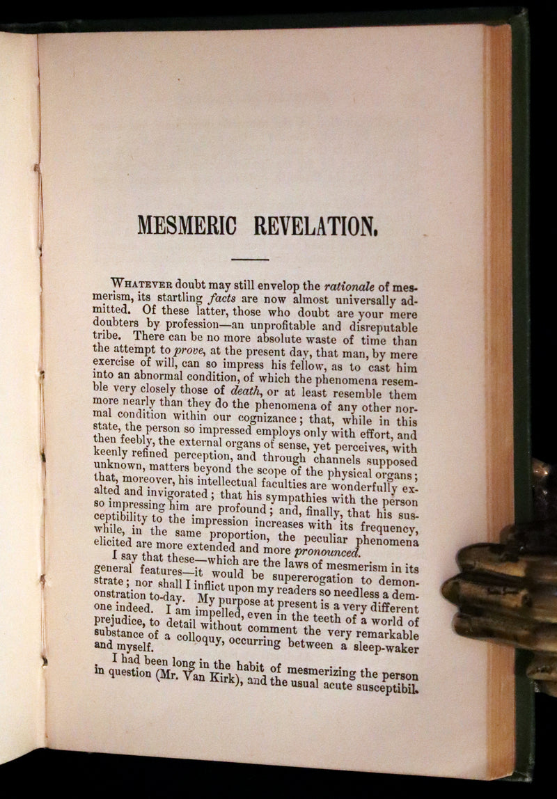 1887 Scarce Book - The Murders in the Rue Morgue and Other Tales by Edgar Allan POE (Black Cat, Pit & Pendulum, Fall of House of Usher, Gold Bug, etc.).