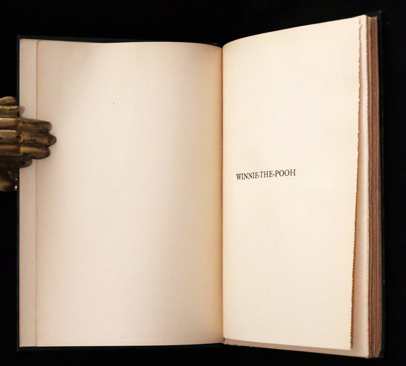 1926 Rare First Edition - WINNIE-THE-POOH by A.A. Milne & Illustrated by Shepard.