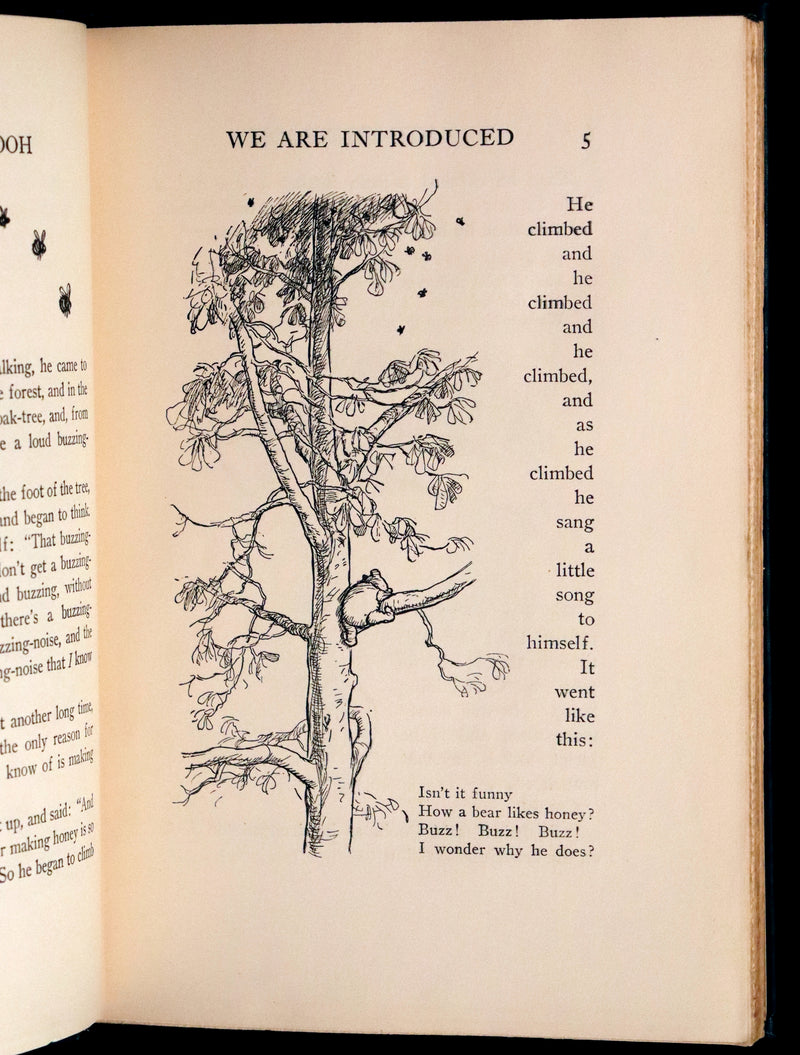 1926 Rare First Edition - WINNIE-THE-POOH by A.A. Milne & Illustrated by Shepard.