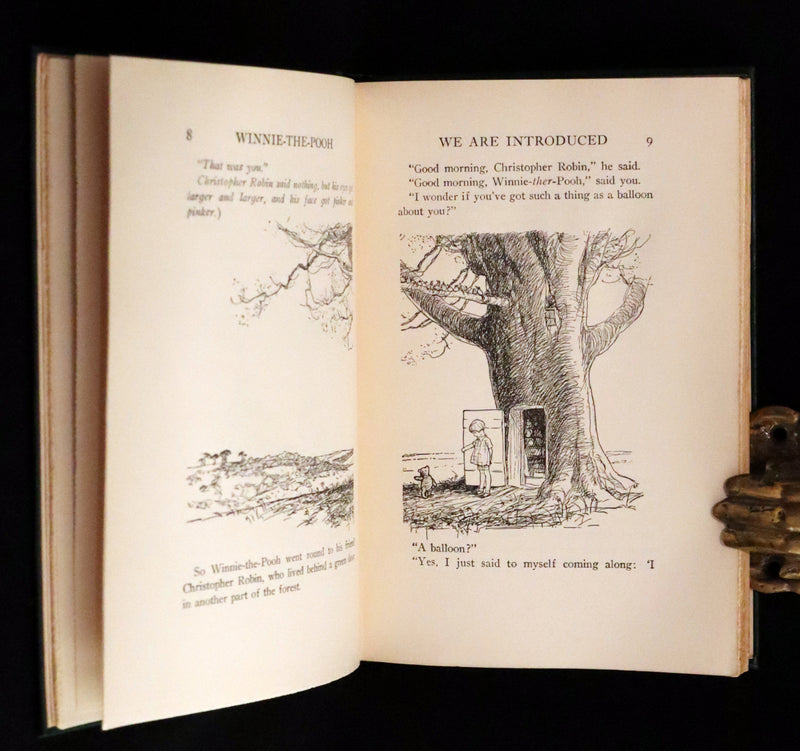 1926 Rare First Edition - WINNIE-THE-POOH by A.A. Milne & Illustrated by Shepard.