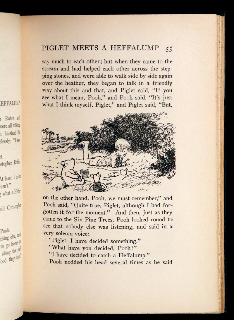 1926 Rare First Edition - WINNIE-THE-POOH by A.A. Milne & Illustrated by Shepard.