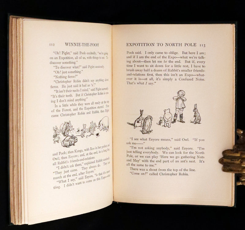 1926 Rare First Edition - WINNIE-THE-POOH by A.A. Milne & Illustrated by Shepard.