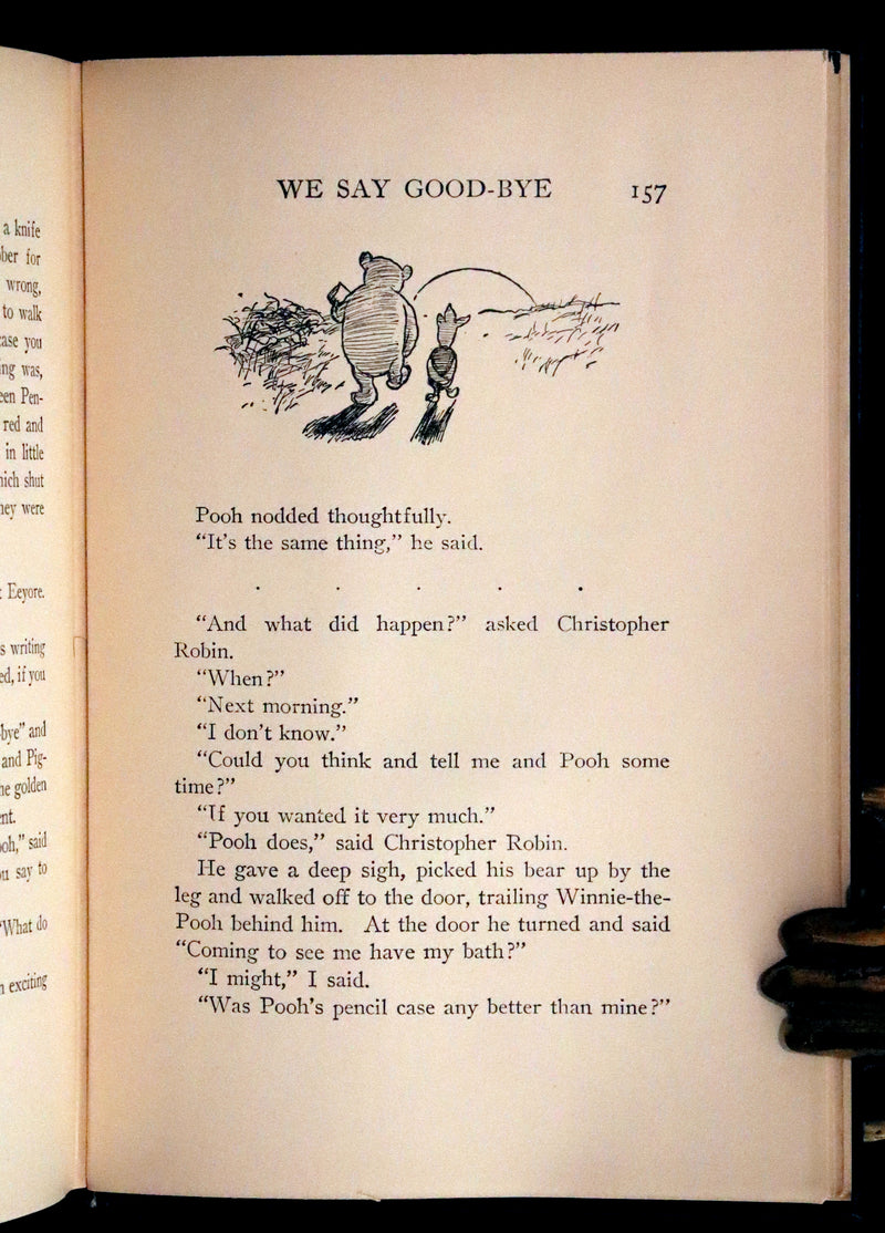 1926 Rare First Edition - WINNIE-THE-POOH by A.A. Milne & Illustrated by Shepard.