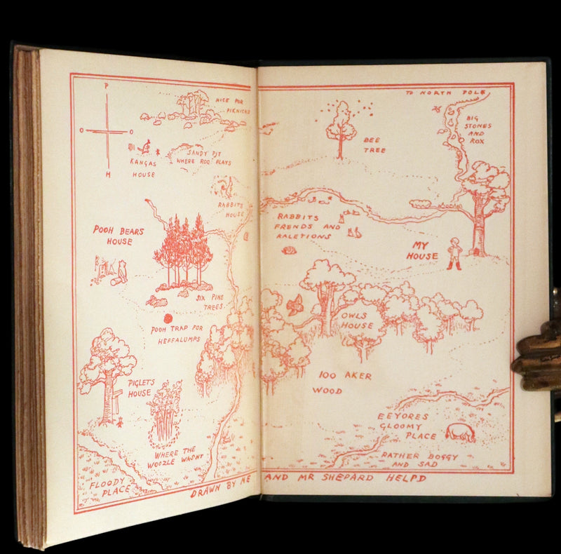 1926 Rare First Edition - WINNIE-THE-POOH by A.A. Milne & Illustrated by Shepard.