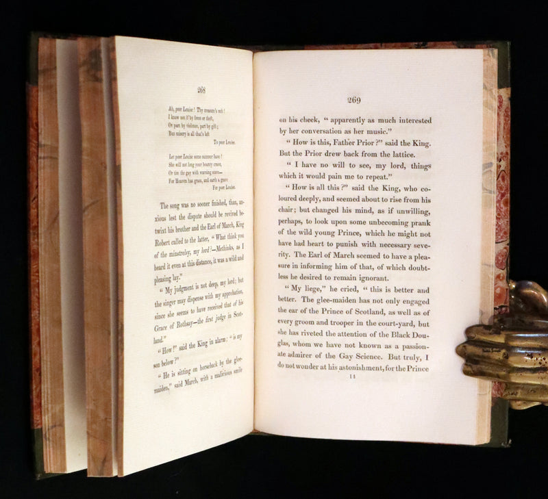 1828 Rare First Edition Book Set - The Fair Maid of Perth (Chronicles of the Canongate, 2nd Series) by Sir Walter Scott.