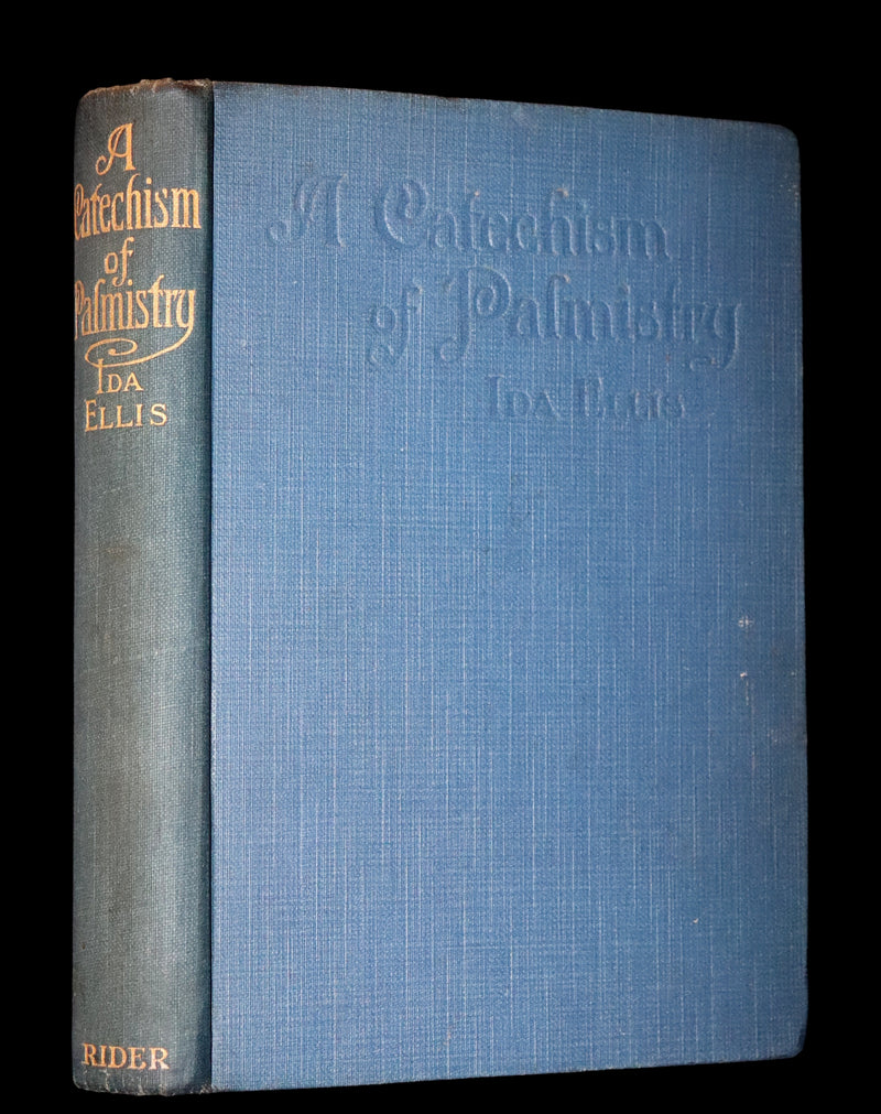 1917 Scarce CHIROMANCY Book - A Catechism of Palmistry by Ida Ellis. Illustrated.