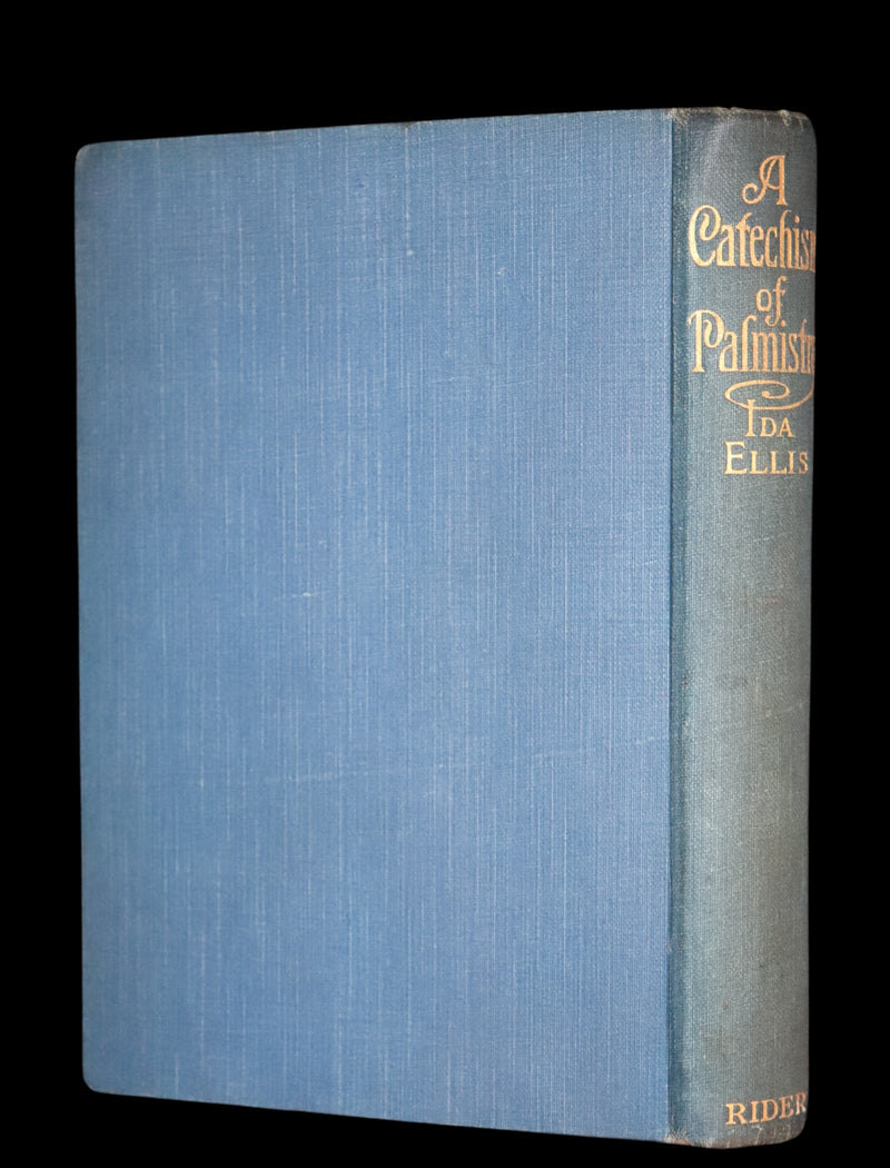 1917 Scarce CHIROMANCY Book - A Catechism of Palmistry by Ida Ellis. Illustrated.