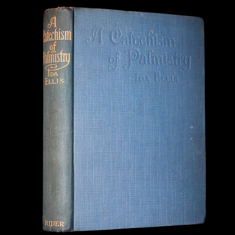 1917 Scarce CHIROMANCY Book - A Catechism of Palmistry by Ida Ellis. Illustrated.